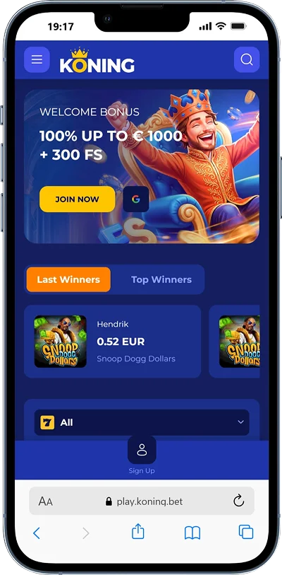 Koningbet app
